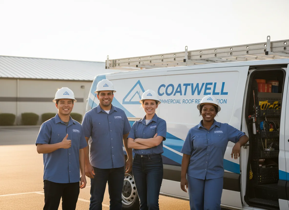 Commercial roof coating company in Johnson City, NY